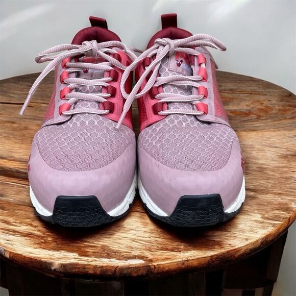 Women's Timberland PRO Radius Comp-Toe Athletic Work Sneaker Mauve Pink 7.5M - Picture 5 of 10